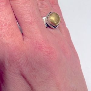 Two tone ring size 5.5